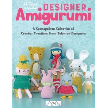 Cizojazyčná kniha Designer Amigurumi (Sandrine Deveze,Tetyana Korobkova,Mari-Liis Lille)(Brožovaná)