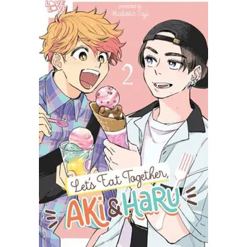 Komiks pro dospělé Let's Eat Together, Aki and Haru, Volume 2 (Brožovaná)
