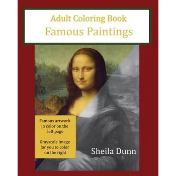 Cizojazyčná kniha Famous Paintings: Adult Coloring Book (Sheila Dunn)(Brožovaná)