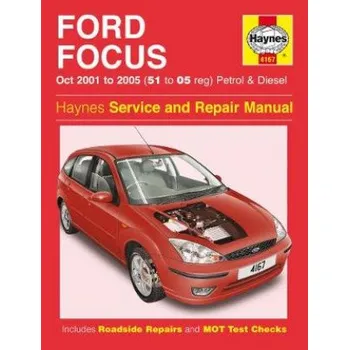Populárně naučná literatura pro dospělé Ford Focus 01-05 (Haynes Publishing)(Brožovaná)