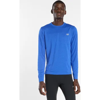 Pánské tričko New Balance MT41256BEA – modré