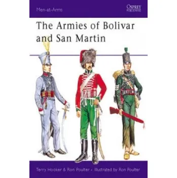 Kniha Armies of Bolivar and San Martin (Terry Hooker,Ron Poulter)(Brožovaná)