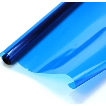 RC vybavení Nažehlovací potahová fólie 2x0,64m - modrá transparentní