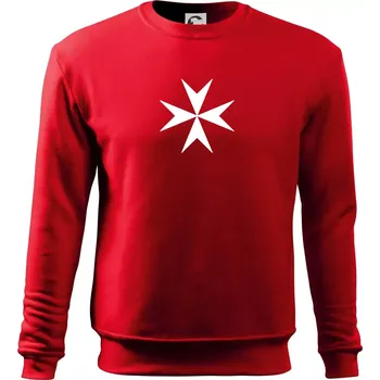 Malta - námořní vlajka - Mikina Essential dětská - 158 cm/12 let ( Červená )