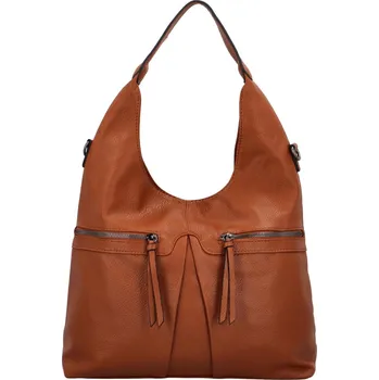 Kabelka Dámská kabelka na rameno hnědá - Firenze Gasanna hnědá