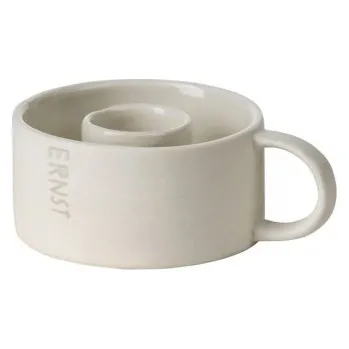 Svícen Svícen s ouškem Ljusstake White