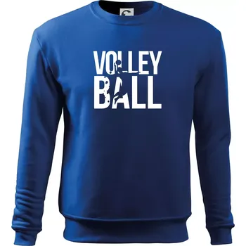 Volleyball nápis - Mikina Essential dětská - 158 cm/12 let ( Královská modrá )