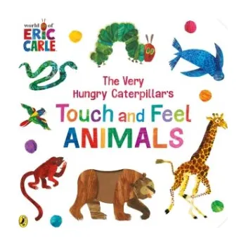První čtění Very Hungry Caterpillar's Touch and Feel Animals (Eric Carle)(Leporelo)