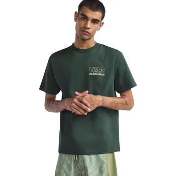 Pánské tričko tričko Vans Shop Front - Dried Kelp M