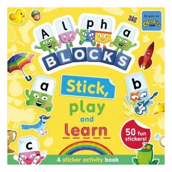 První čtění Alphablocks Stick, Play and Learn: A Sticker Activity Book (Sweet Cherry Publishing)(Brožovaná)