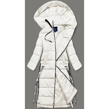 Dámská dlouhá zimní bunda AG3-3038 světle béžová - Ann Gissy XL