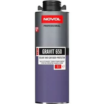Odrezovač NOVOL GRAVIT 650 - Prostředek na ochranu podvozku Černý 1L