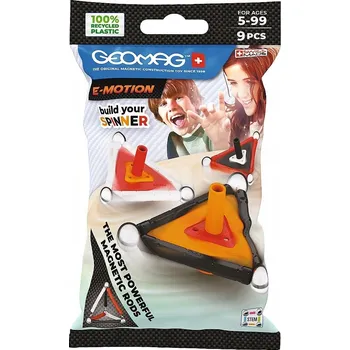 ostatní stavebnice Magnetické Stavebnice Geomag E-motion z recyklovaného materiálu, 9 ks, 1