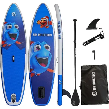 Paddleboard paddleboard Sun Reflections Kids 8'2"x2,6"x4" - Blue 8'2"x2,6"x4"