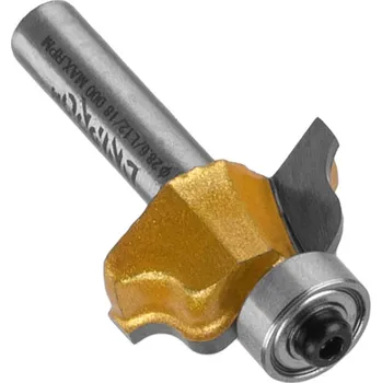 Fréza Fréza B1001 8x12,7x28,6 L-12 R-4 mm, frézování hran, s ložiskem, ve tvaru S Dnipro-M