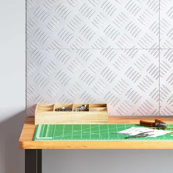 Příslušenství pro gril vidaXL Kolečkové desky 4 pcs Stříbrná 50 x 25 cm Hliník [4104274]