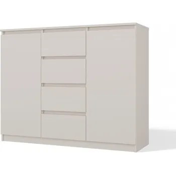 Komoda Komoda Malvína 2D4S 120, kašmír