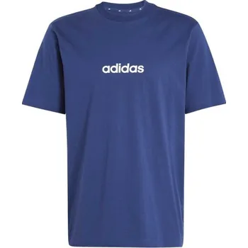 Pánské tričko Pánské tričko adidas ESSENTIALS LINEAR TEE 2XL Tmavě modrá, Bílá
