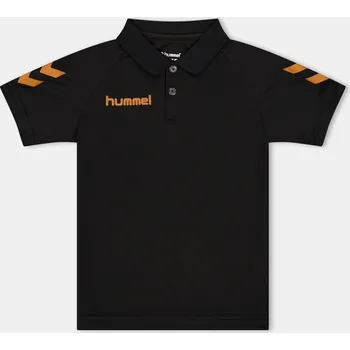 Chlapecké tričko Hummel Regular Fit T-Shirt Black/Orange 12Y