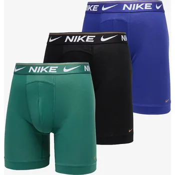 Pánské spodní prádlo Boxerky Nike Dr-FIT Boxer Brief Long 3-Pack Multicolor M