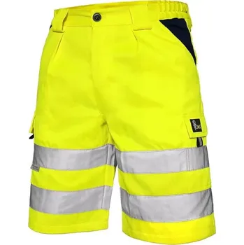 pracovní kraťasy Kraťasy pánské výstražné CXS-NORWICH, žluté, vel. 48, CANIS