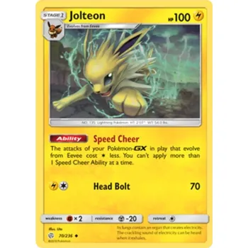 Karetní hra Jolteon 070/236 - Cosmic Eclipse Typ karty: Non-Holo