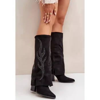 Dámské kozačky Kozačky na podpatku model 204656 Step in style 38