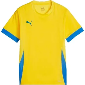 Dětské sportovní triko Puma TEAMGOAL MATCHDAY JERSEY JR 128 Žlutá, Modrá