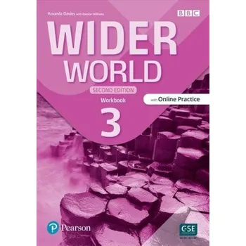 Učebnice Wider World 3 Workbook with Online Practice and app, 2nd Edition (Amanda Davies)(Brožovaná)