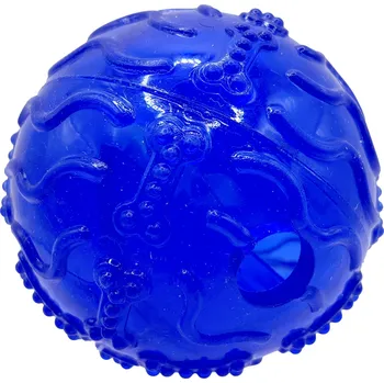 Hračka pro psa JK ANIMALS SNACK BALL MODRÝ 8CM 45978