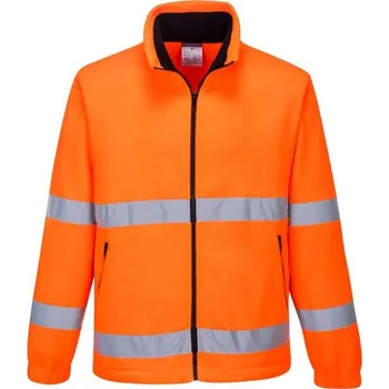 PortWest | Hi-Vis Windbreaker Fleece - Orange / M / M / oranžová