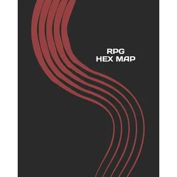 Cizojazyčná kniha RPG Hex Map: Hexagon Battle Grid Game Mat Template Book with Honeycomb Graph Paper Pages (Mjsb Hobby Crafts)(Brožovaná)