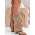 Kozačky na podpatku model 203899 Step in style 36