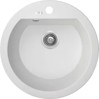 Granitový dřez Kuchinox Dřez Dafne - jednodřezový bílý