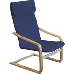 Křeslo LISA modré K52