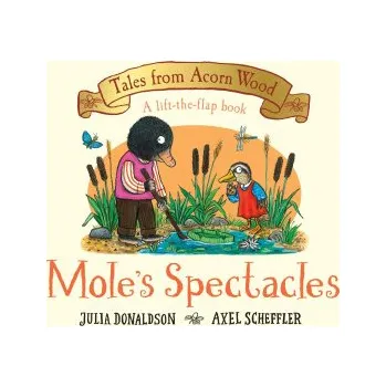 První čtění Mole's Spectacles (Julia Donaldson)(Leporelo)