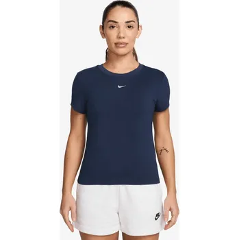 Dámské tričko Nike Sportswear Chill Knit tričko - 0 - modrá - L