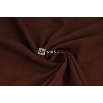 Viskoza mačkaná - hnědá - kus - 0,70 m