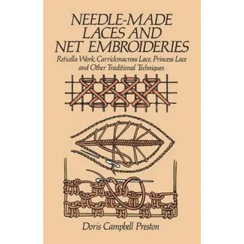 Cizojazyčná kniha Needle-made Laces and Net Embroideries (D.C. Preston)(Brožovaná)