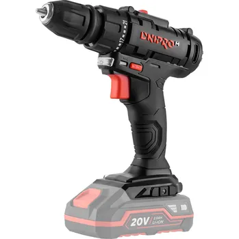 Akumulátorová vrtačka/šroubovák CD-218Q (bez akumulátoru a nabíječky), Dnipro-M