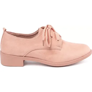 Dámské polobotky Designové Jasnoróżowy dámské polobotky bez podpatku 40