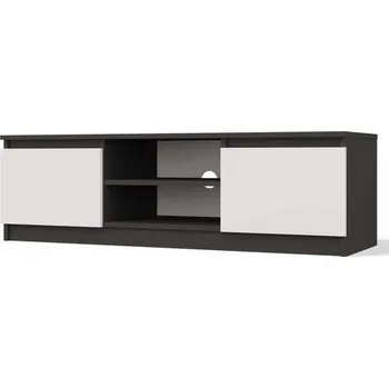 TV stolek Malvína 120 antracit/bílá