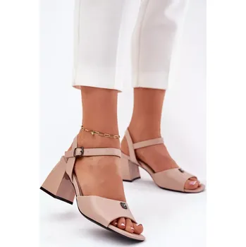 Dámské sandále Sandály na podpatku model 213185 Step in style 38