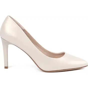 Dámské lodičky Trendy lodičky dámské Jasnobeżowy na jehlovém podpatku 36