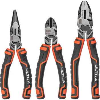 Kleště Sada kloubových kleští ULTRA 3 ks Dnipro-M