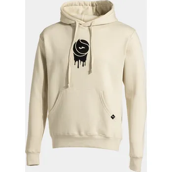 Pánská mikina CHALLENGE HOODIE BEIGE-Pánská tenisová mikina - Velikost M