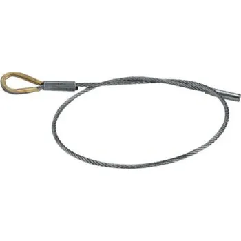 Tažné lano Lano tažné ocelové do 2000kg, FI=16mm, 4m