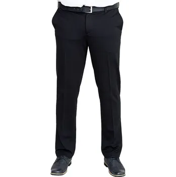 D555 kalhoty pánské YARMOUTH L:32 společenské nadměrné velikosti černá 46