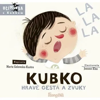 Cizojazyčná kniha Kubko: Hravé gestá a zvuky (slovensky)