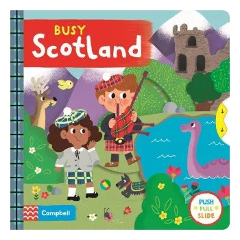 První čtění Busy Scotland (Campbell Books)(Leporelo)